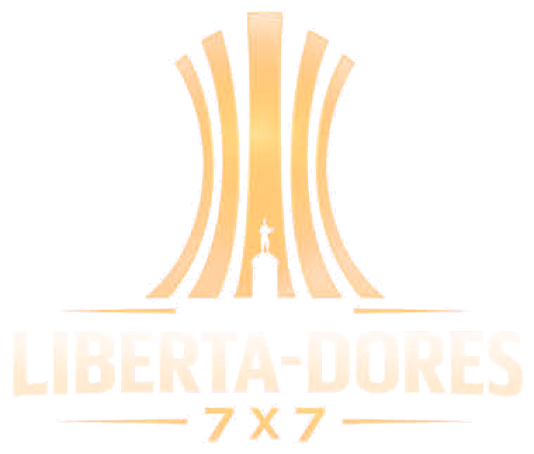Logo da Liberta-dores 7x7: os arcos dourados de uma taça